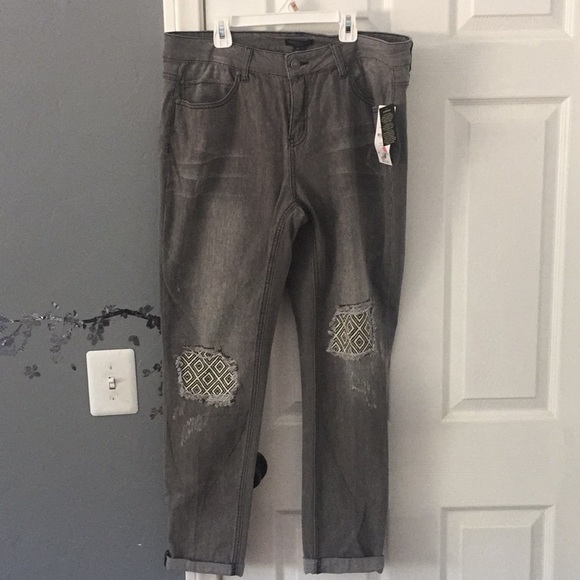 Signature Studio Pants - Gray Skinny Pants